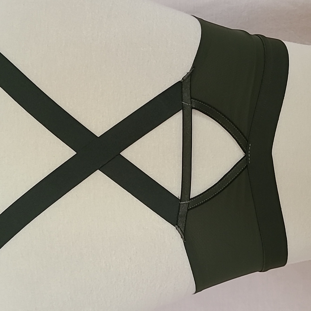 Victoria's Secret Army Green Sports Bra - Picture 7 of 11